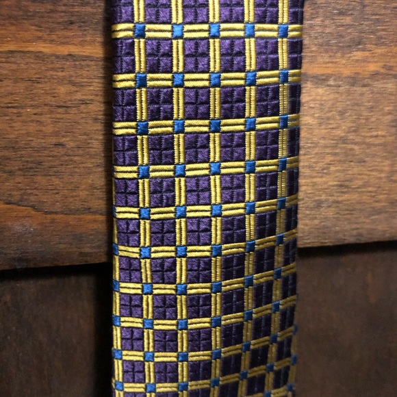 Vintage New No Tags JoS. A.Bank 60” tie 100% silk made in USA. Ready to wear! - Picture 4 of 11